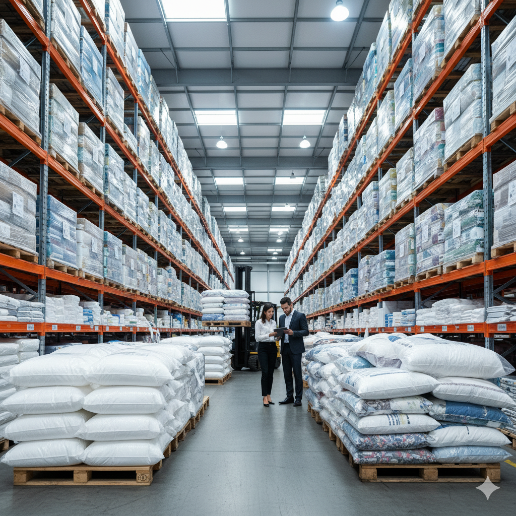 Одеяла и подушки оптом