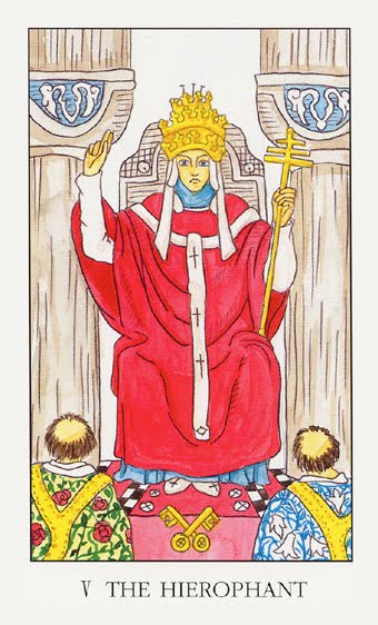 Карта таро hierophant