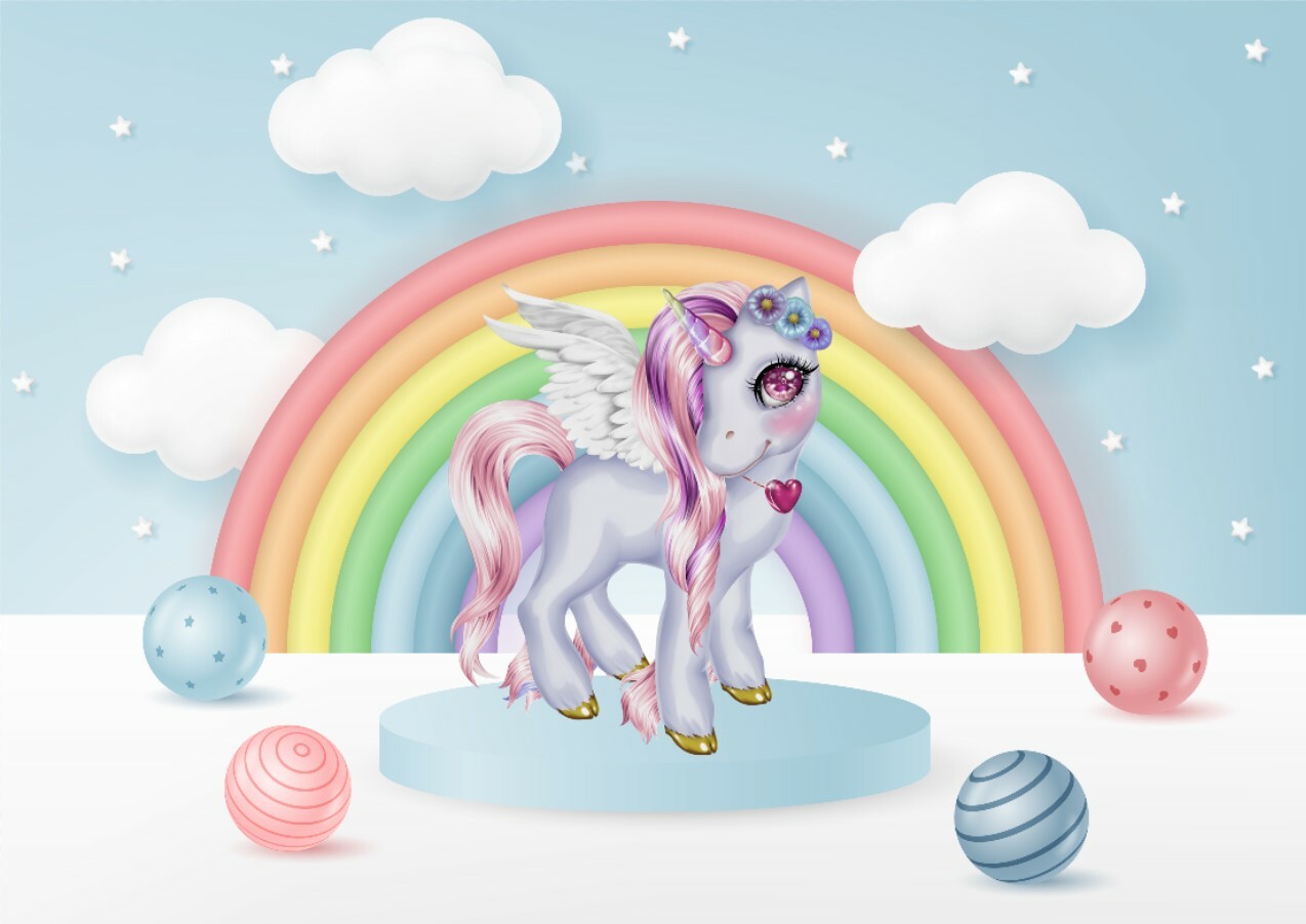 Детские фотообои для малышей на заказ