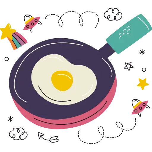 fry an egg