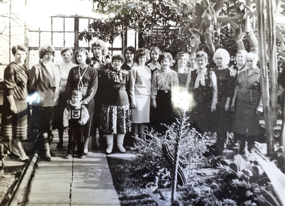 1980-е годы. Коллекция растений СЮН