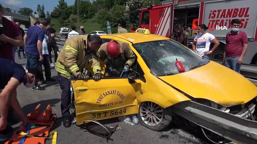 Аварии такси в Стамбуле