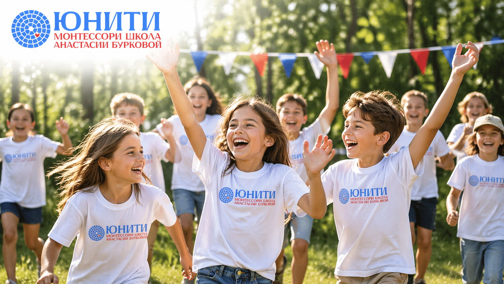 Дети в лагере