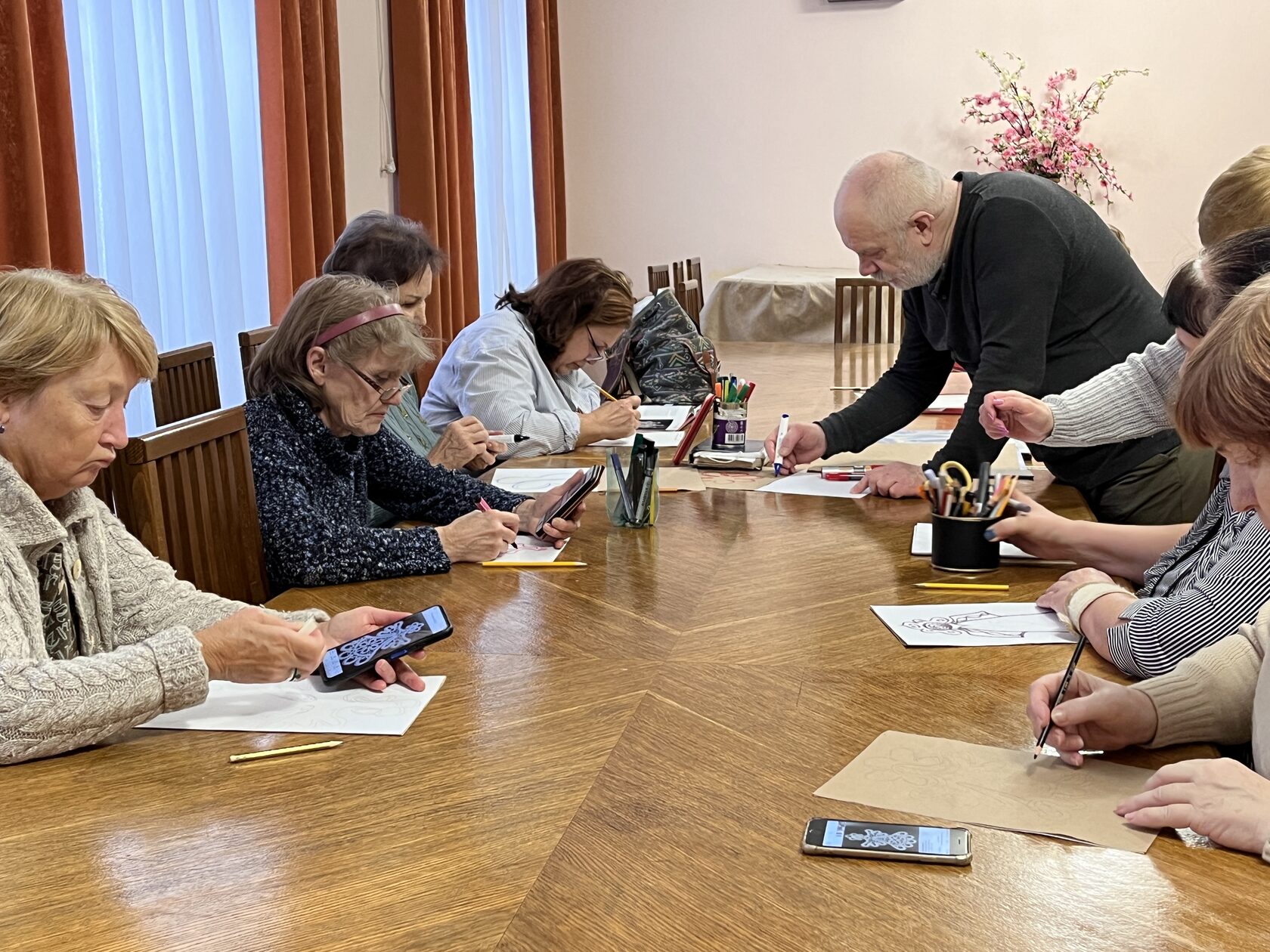 Мастер-класс по живописи