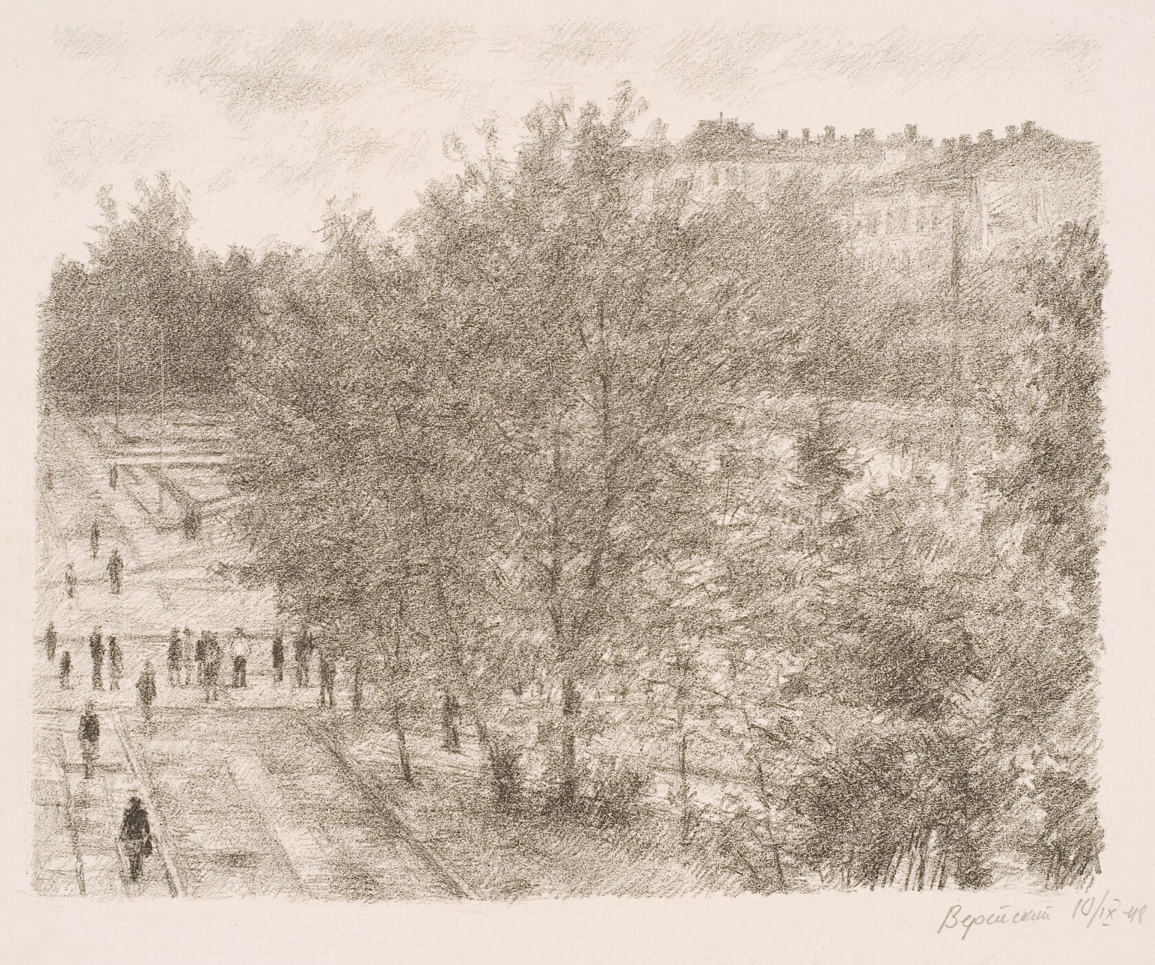 Ленинградский пейзаж. 1948