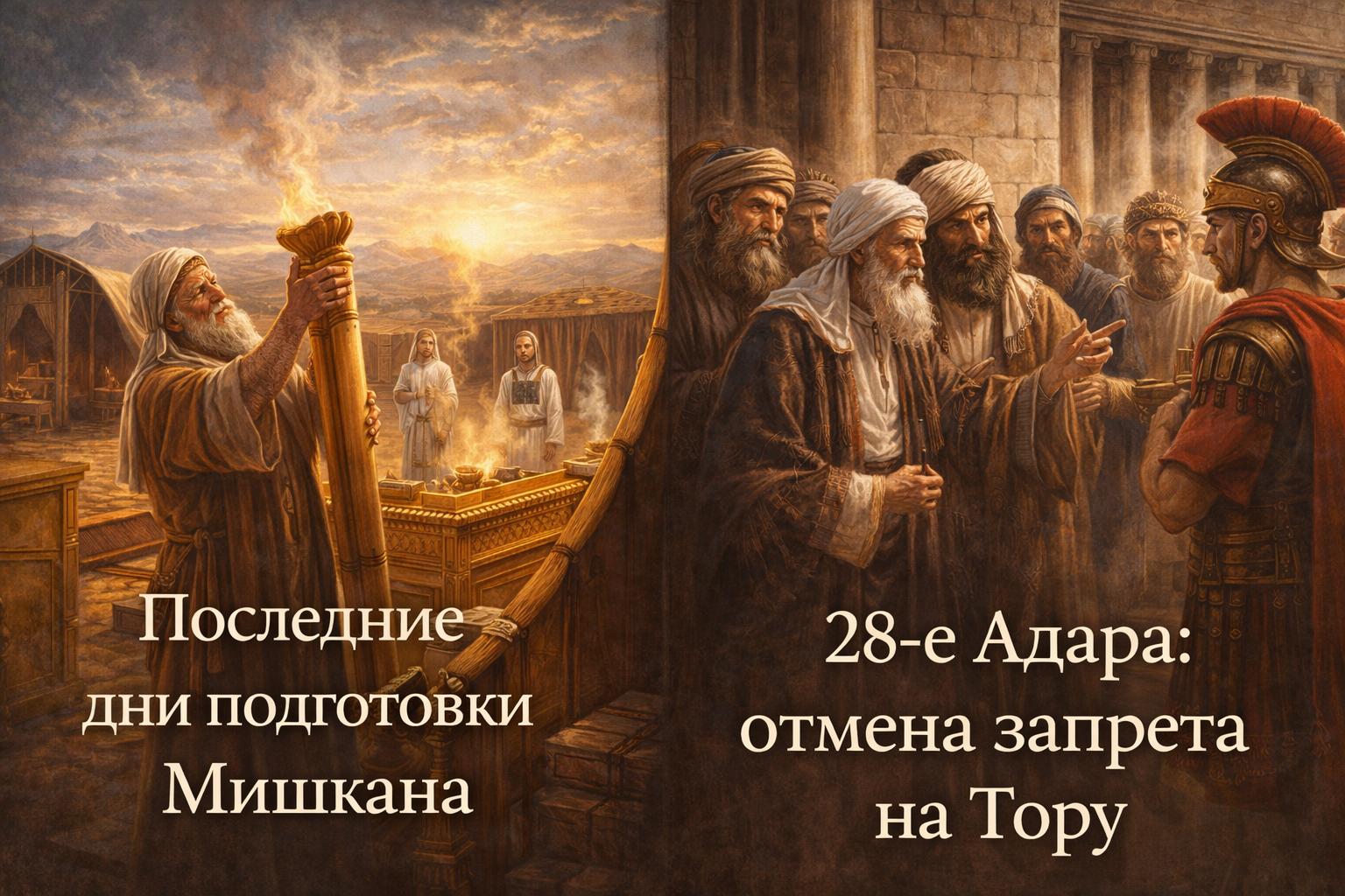 Дни милуим: семь дней подготовки Мишкана и духовное значение конца месяца Адар