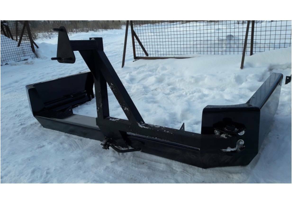 Бампер задний на УАЗ Патриот Пикап С калиткой под запаску