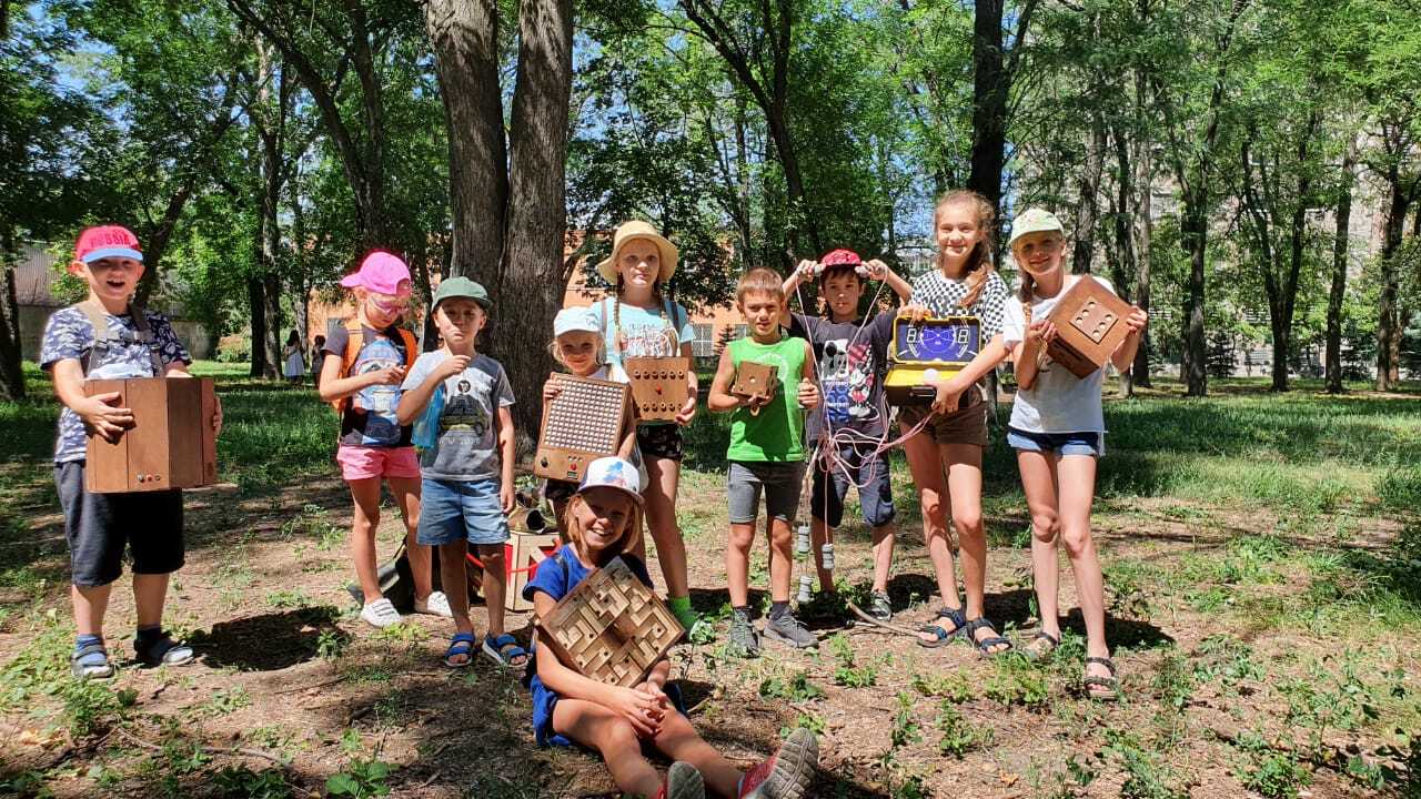 Выездной квест в парке 