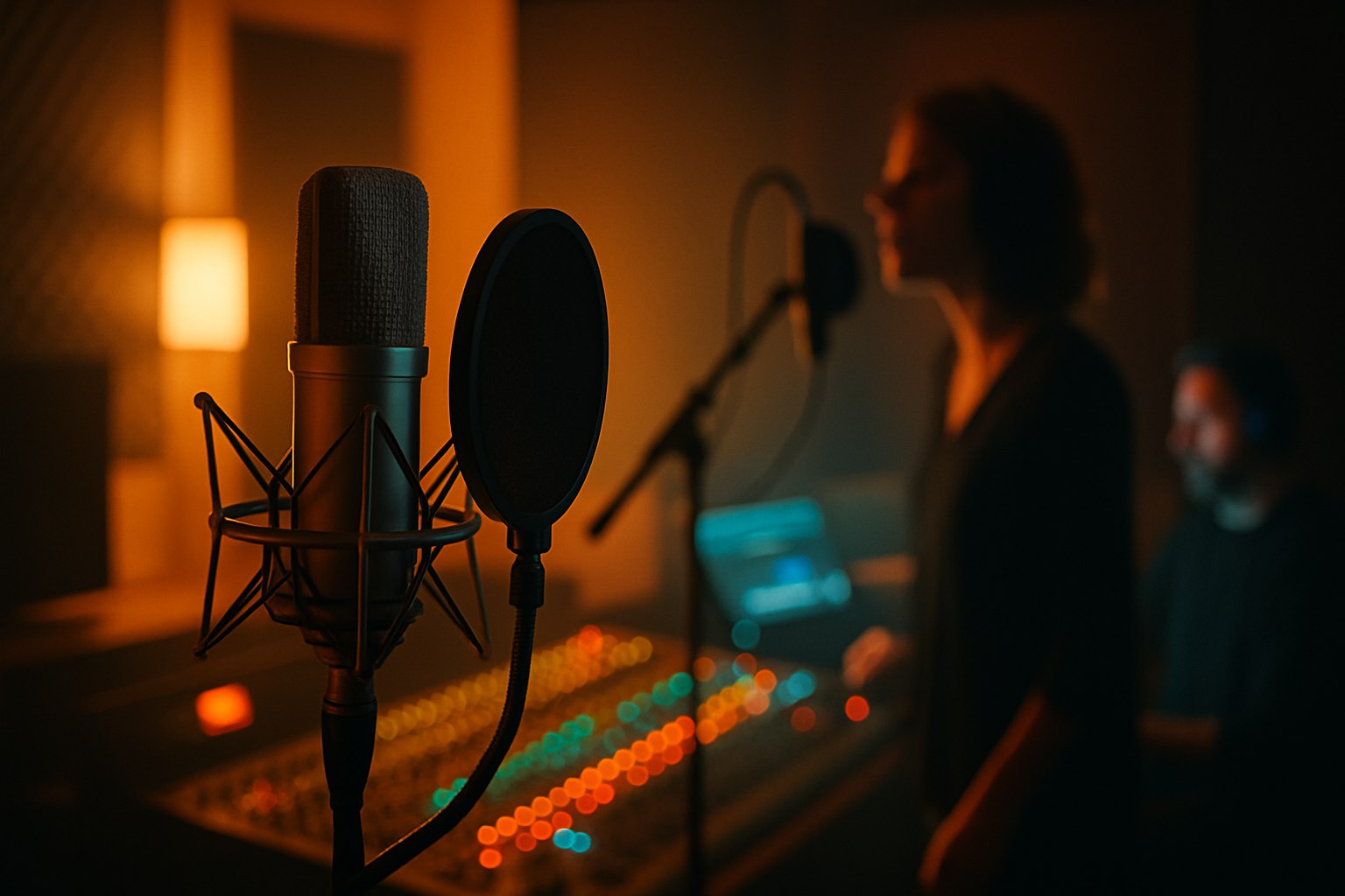 Профессиональная запись вокала в студии для вашей песни