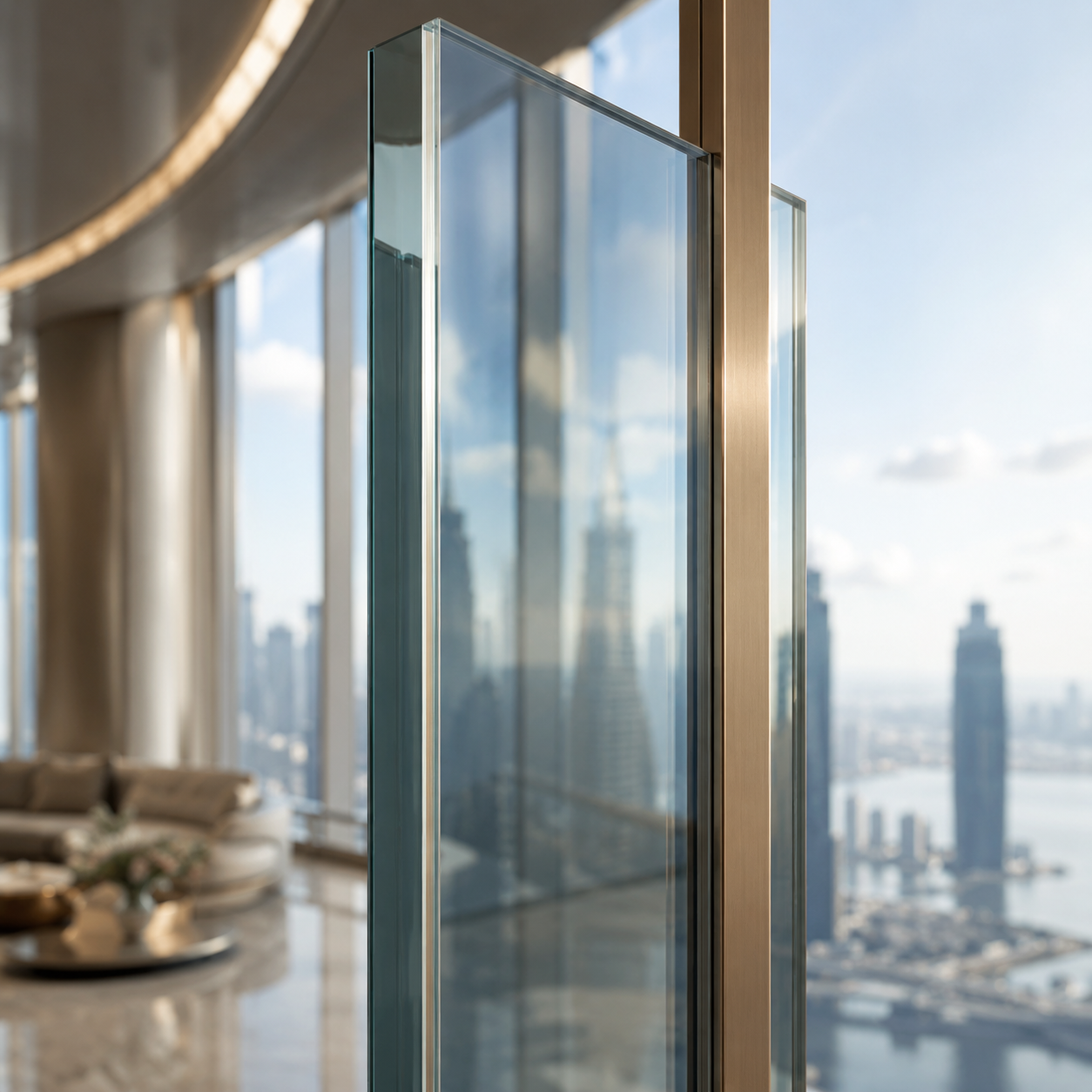 Glass material detail