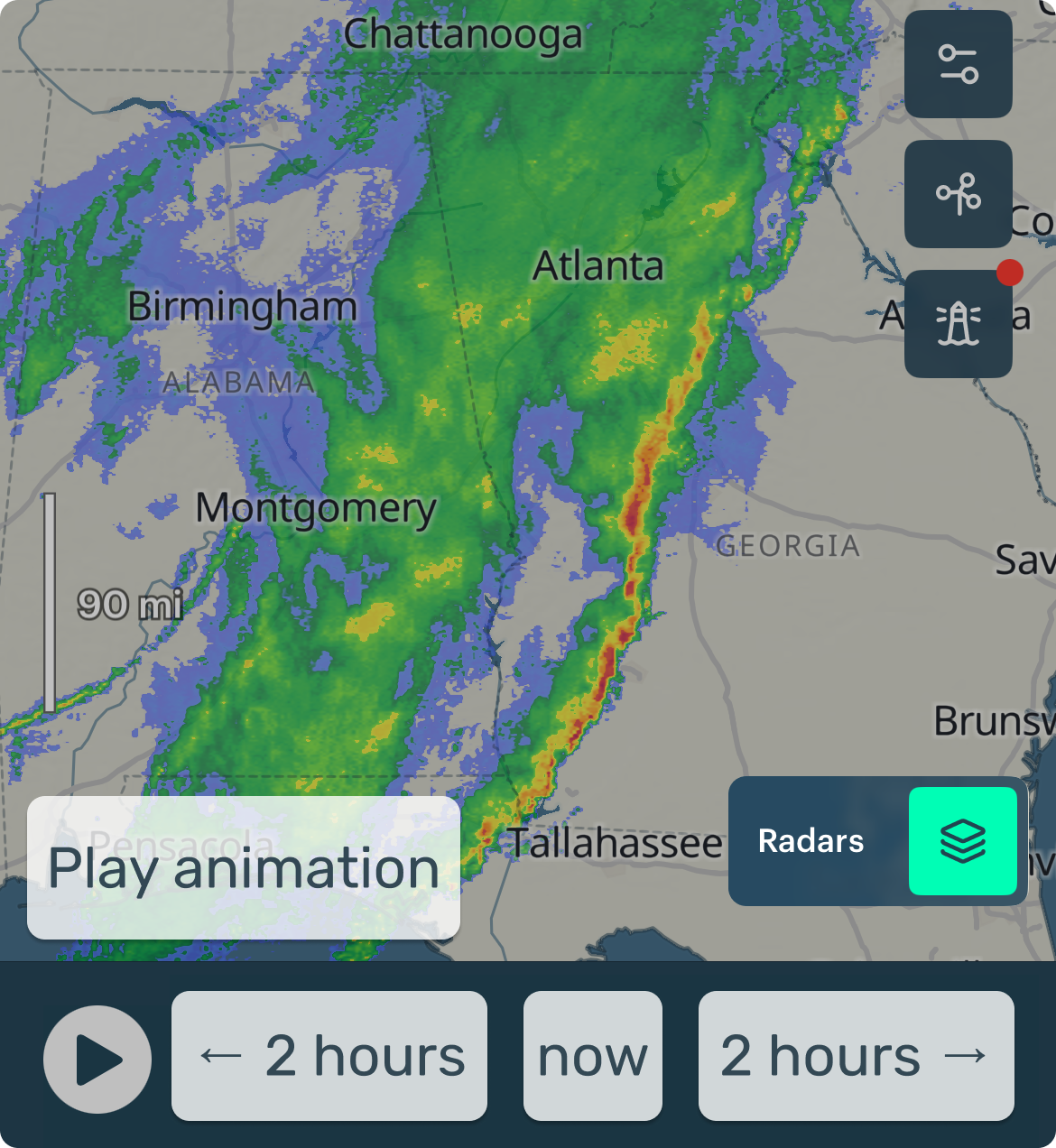 Rain radar