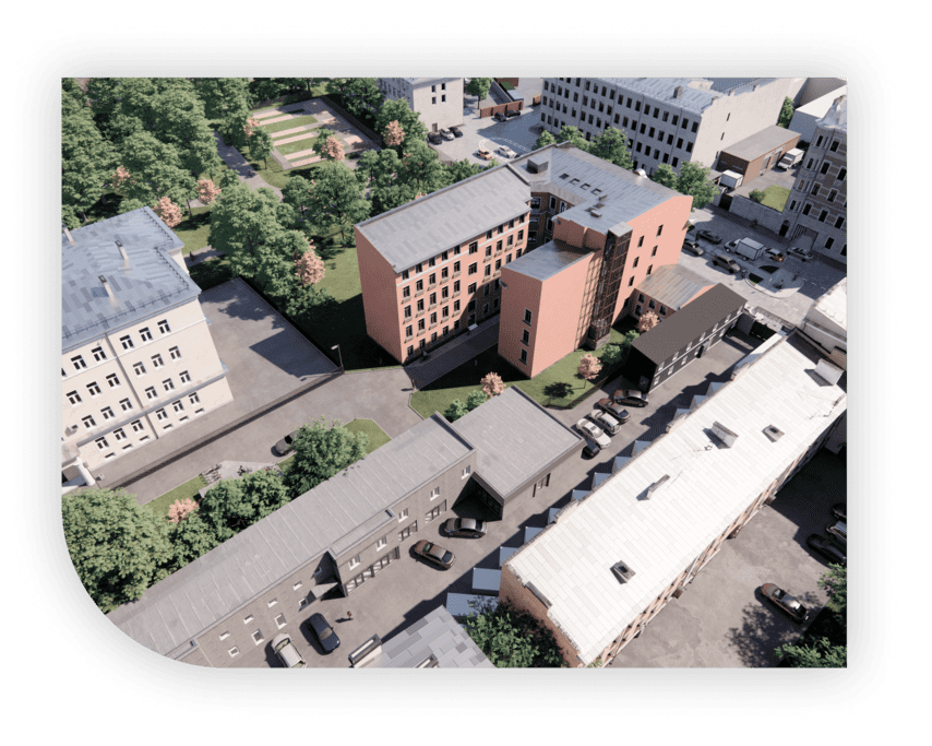 Это дом с действительно толстыми стенами и высокими потолками