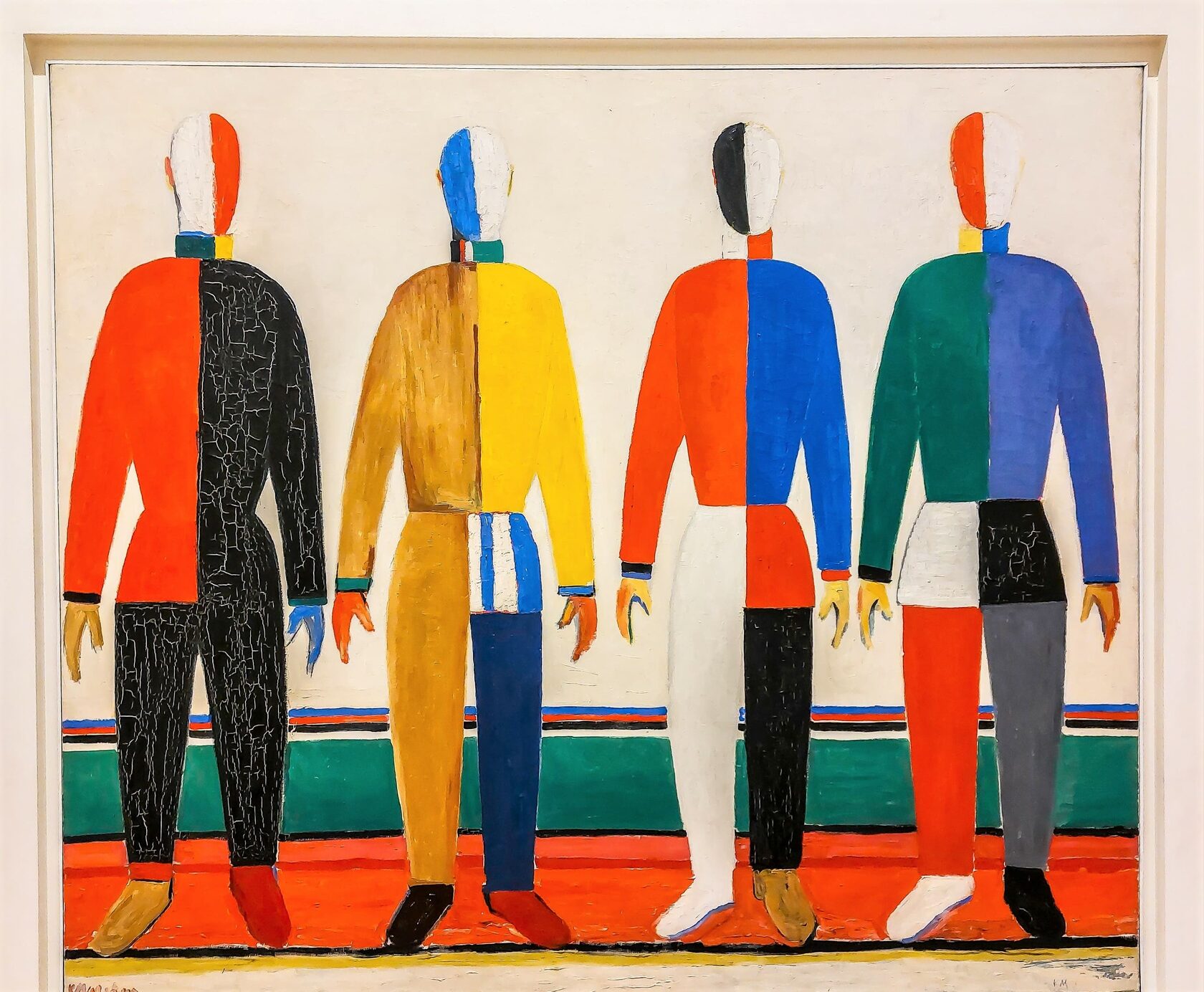 malevich painting in the russian museum