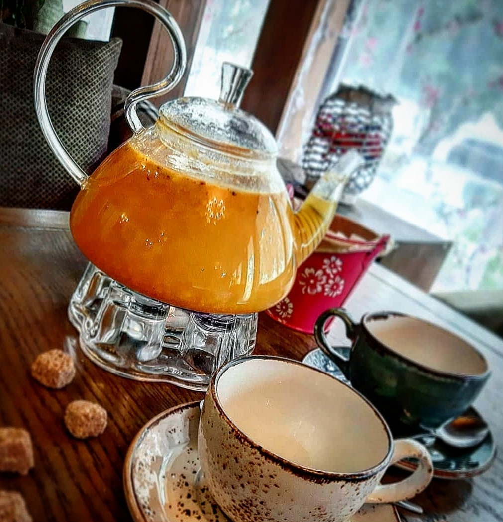 облепиховый чай в кафе