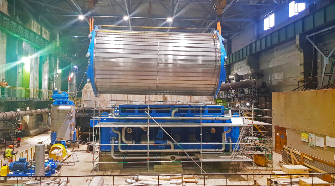 Монтаж основного оборудования