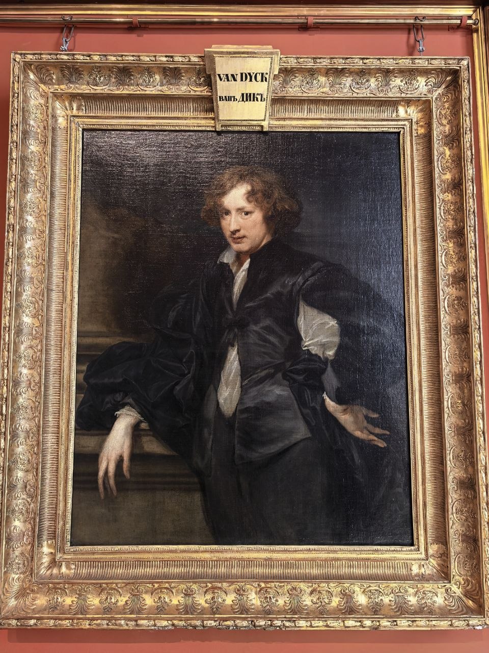 Антонис Ван Дейк. «Автопортрет». Холст, масло. Поступление 1772, собрание Кроза. Зал 359