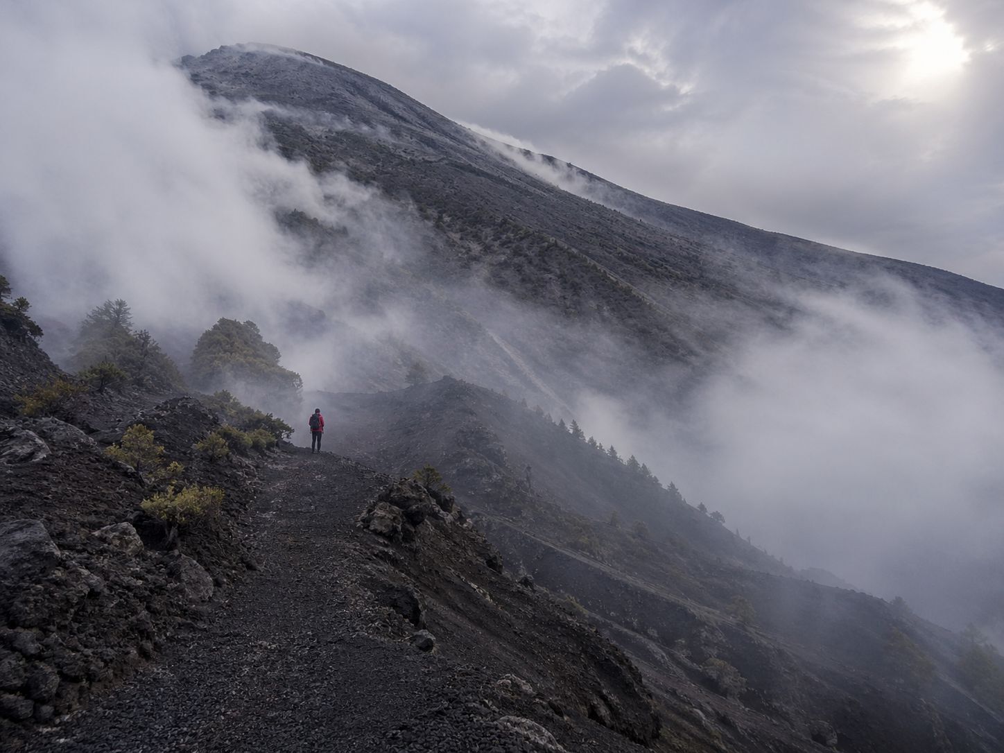 Kabut misterius di lereng Gunung Semeru
