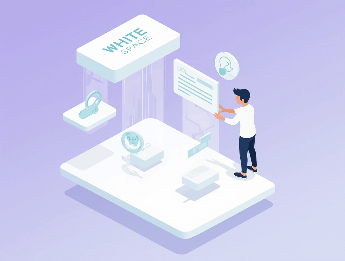 оль пустого пространства в создании визуальной иерархии и улучшении читаемости