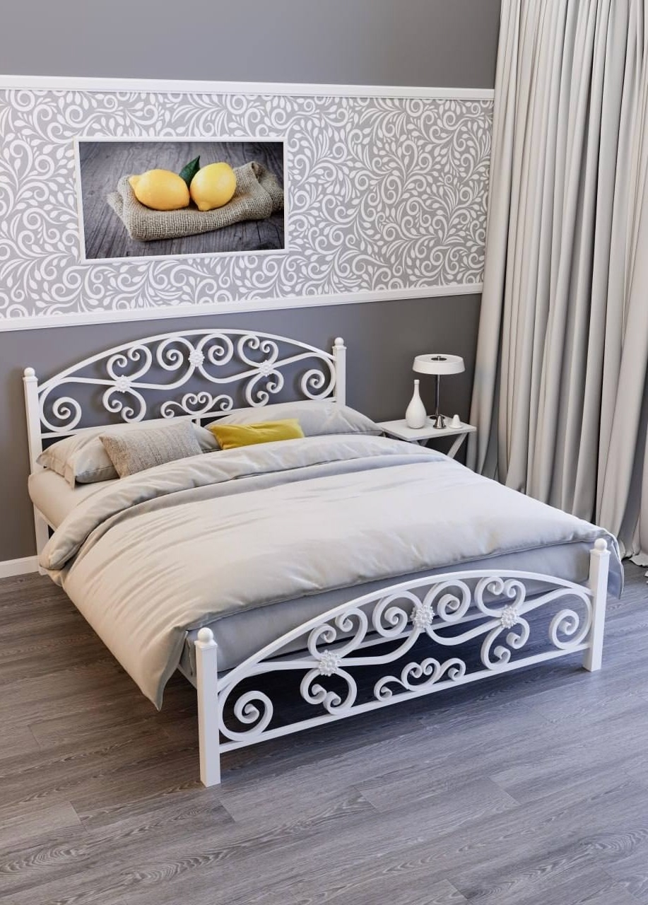 Кованая кровать с изголовьем — стиль и уют в вашей спальне й по СПб и Ленинградской области