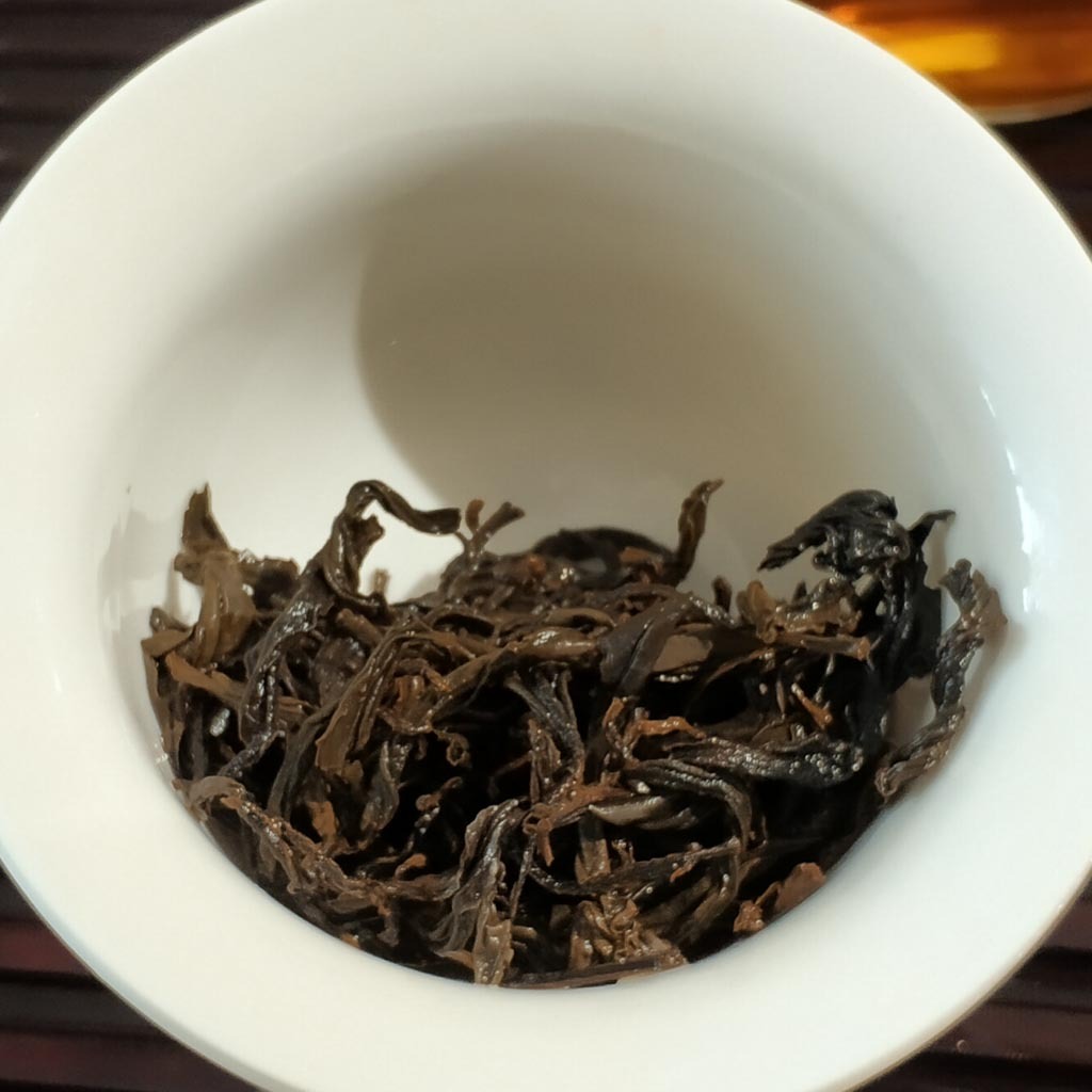 Keemun Wet Tea Leaves