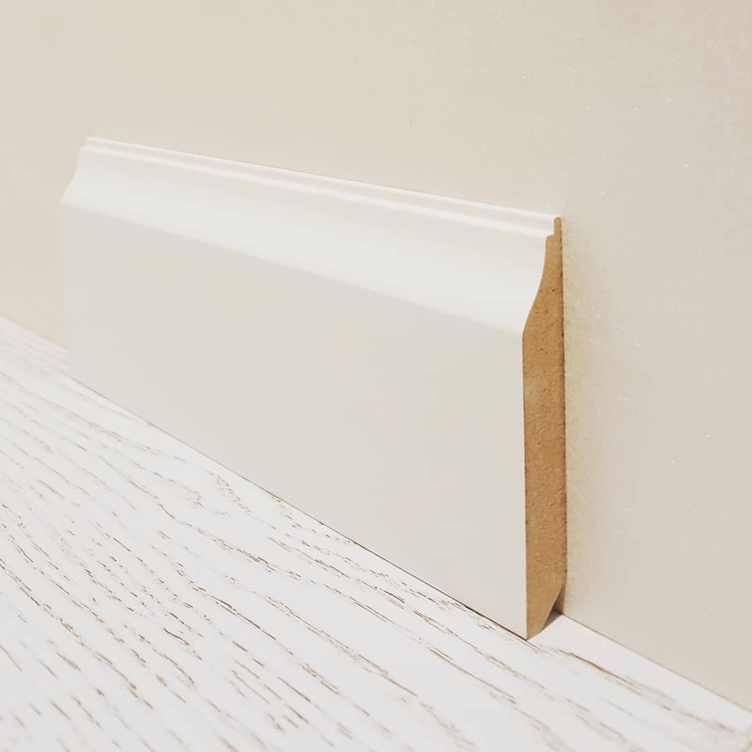 Тонкий плинтус МДФ