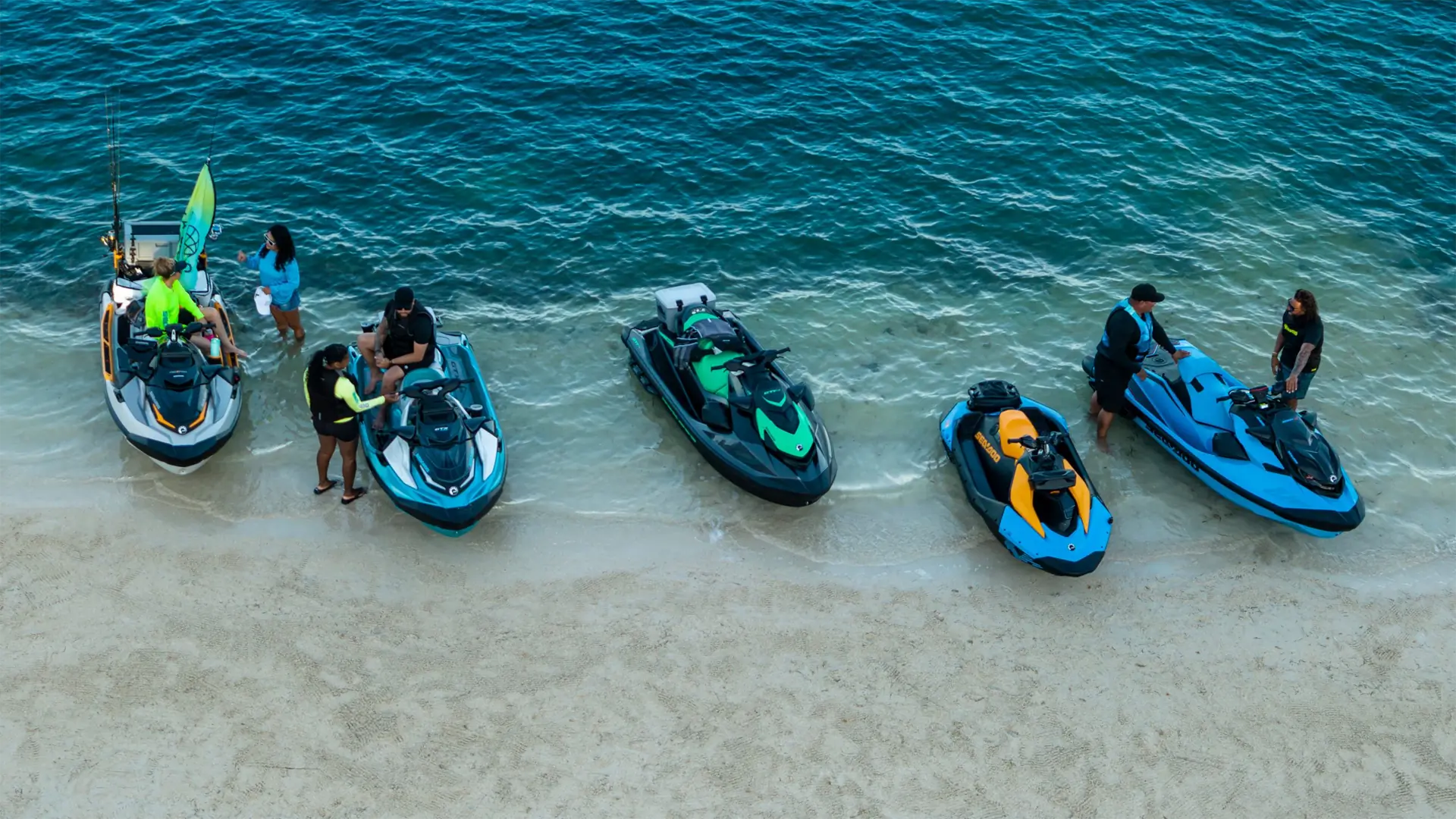 Новые гидроциклы линейки SEA-DOO 2026