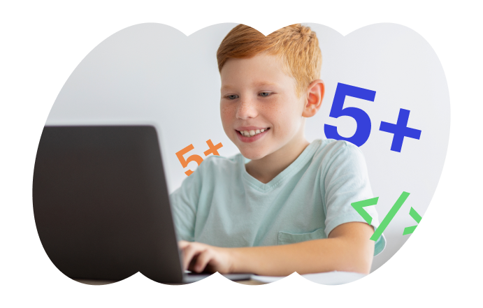 Ребенок программирует с интересом и радостью