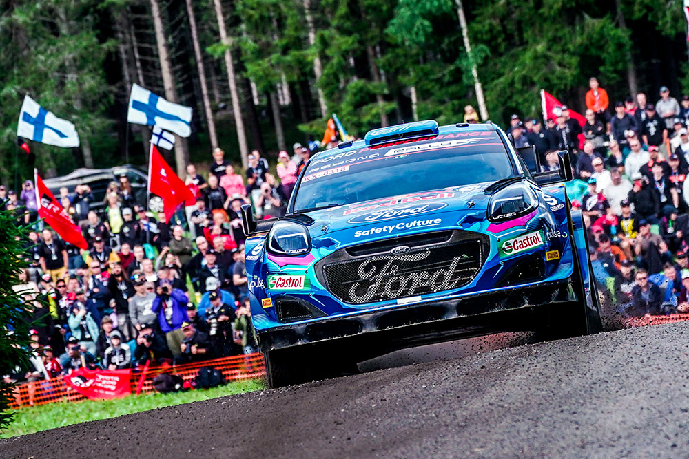 Отт Тянак и Мартин Ярвеоя, Ford Puma Rally1, ралли Финляндия 2023/Фото: M-Sport