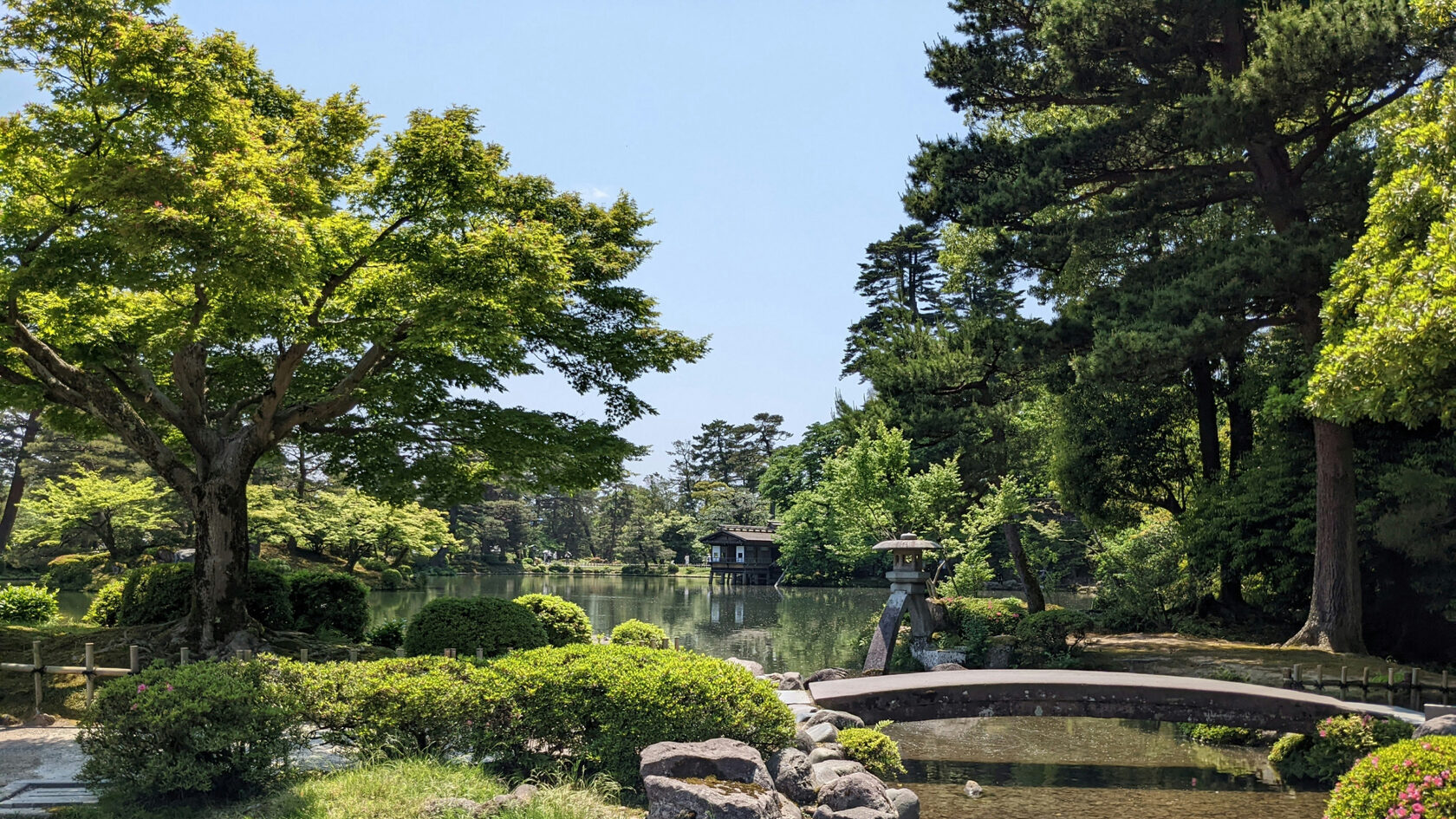 Канадзава — самурайский город Японии, исторические кварталы и сады