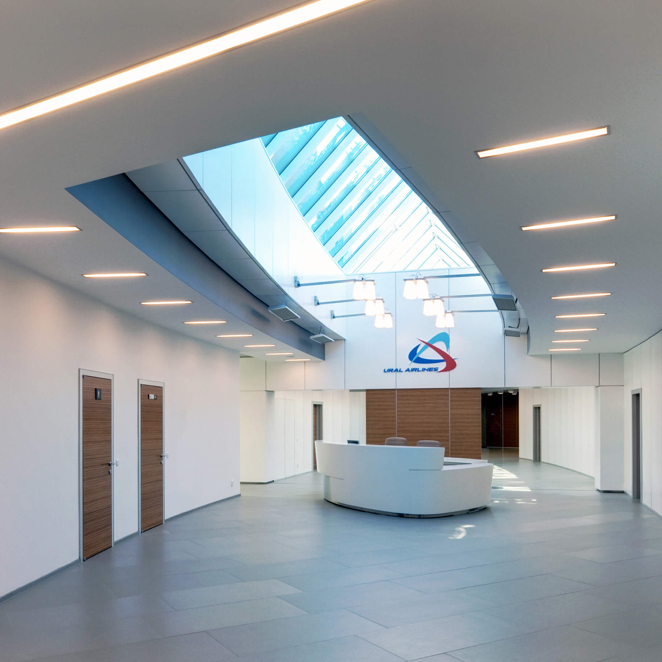 Здание лётных служб авиакомпании «Уральские Авиалинии» - архитектурное бюро Archinform, Екатеринбург