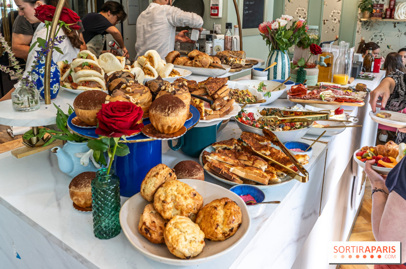 Le brunch à volonté de Chez Molly à Versailles dans les Yvelines - 78 - buffet à volonté