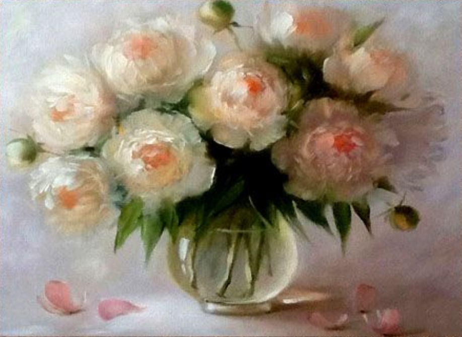 Букет пионов