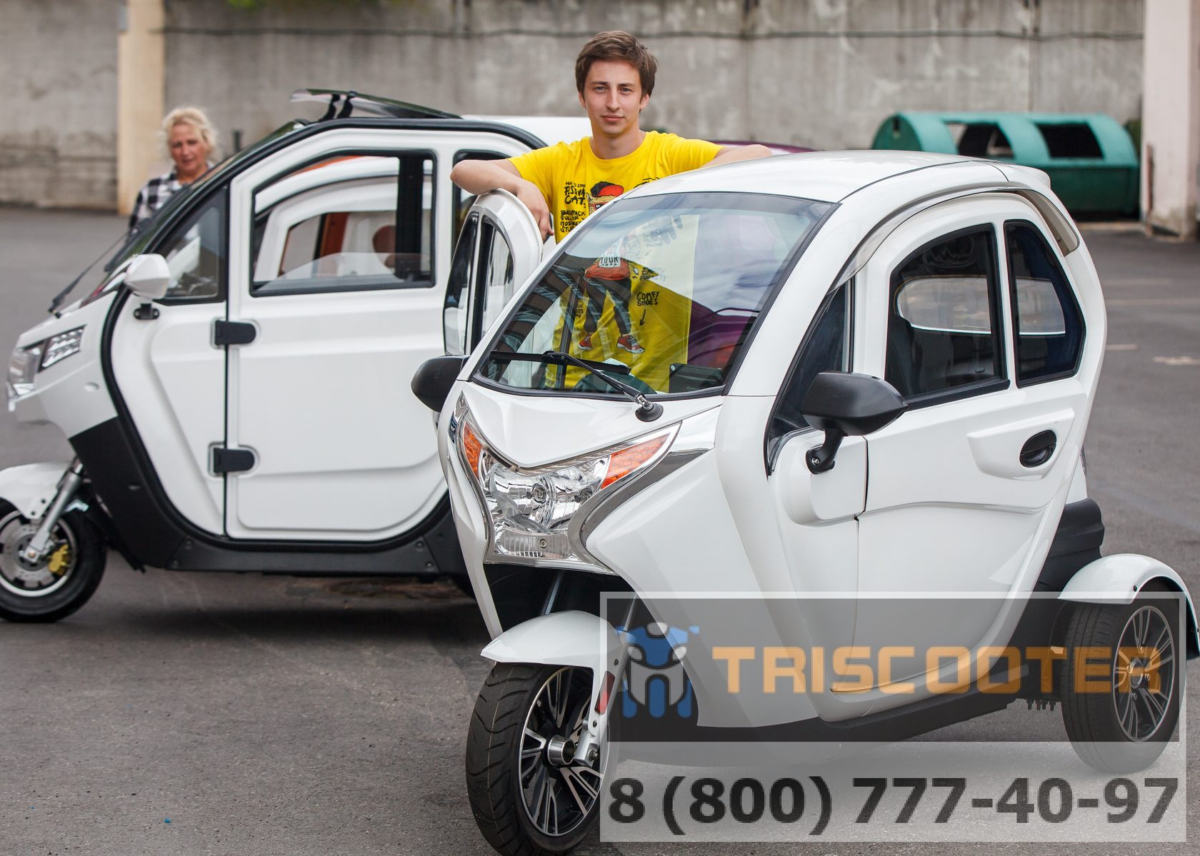 Трицикл Triscooter