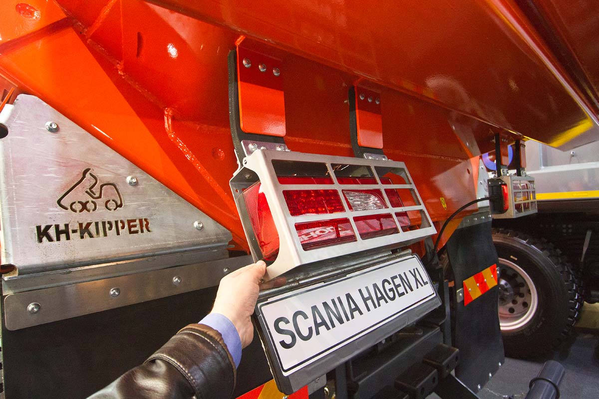 Scania продолжает презентовать новинки сезона - карьерные самосвалы ODIN и  HAGEN