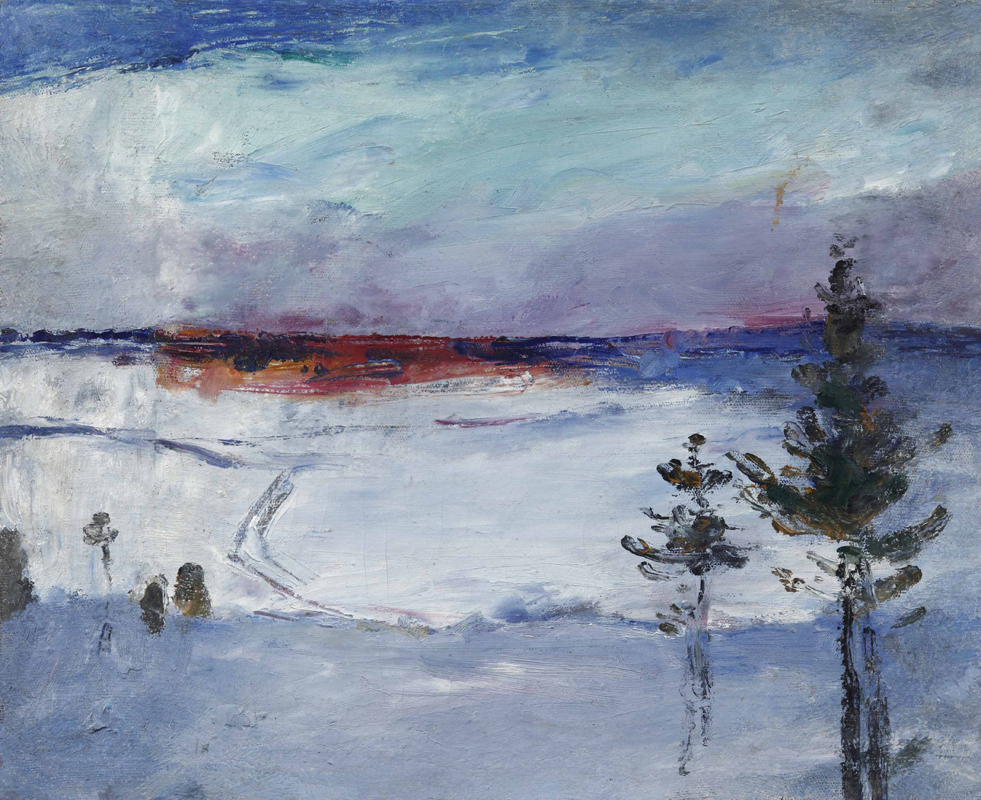 Зимний пейзаж. 1940–1950-е 